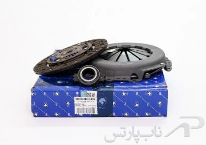 دیسک و صفحه کلاچ (کیت کلاچ) پری دمپر (4 فنر دوبل) پژو 206 تیپ 5 کد 0670301199 برند ایساکو