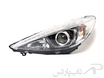 چراغ جلو موتوردار چپ (راننده) پژو 207 برند مدرن