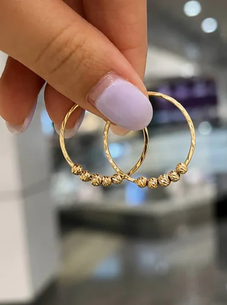 گوشواره حلقه ای البرنادو