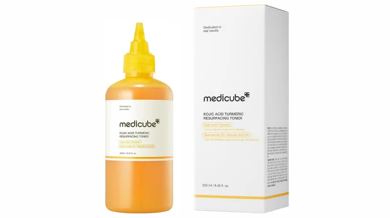تونر روشن کننده و لایه بردار مدل کوجیک اسید مدی کیوب Medicube