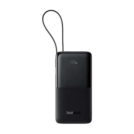 پاوربانک بیسوس مدل Bipow 2 P10077101113‑00 ظرفیت 10000mAh توان 20W – مشکی