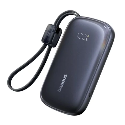 پاوربانک بیسوس مدل EnerFill FC21 Qpow 3 ظرفیت 20000mAh و توان 45W - مشکی