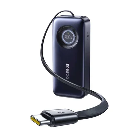 پاوربانک بیسوس مدل EnerCore CR11 ظرفیت 20000mAh و توان 67W - مشکی