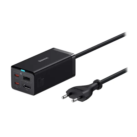 شارژر رومیزی بیسوس مدل GaN5 Pro 67W - مشکی