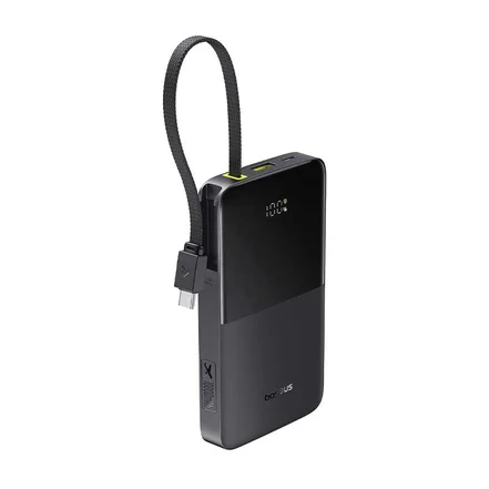 پاوربانک بیسوس مدل EnerFill FC51 Bipow2 Pro ظرفیت 10000mAh - مشکی
