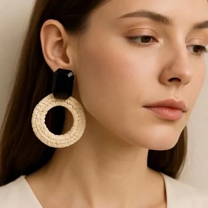 گوشواره حصیری 80101