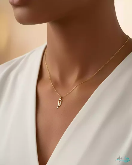 آویز طلا بال فرشته