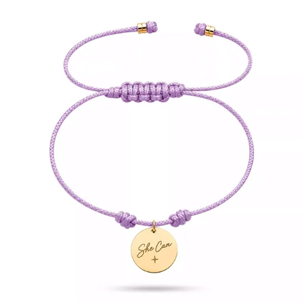 دستبند طلا بافت رستا she can