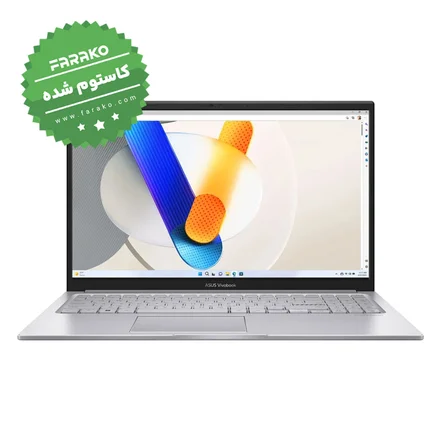 لپ تاپ ایسوس Vivobook X1504VA نمایشگر ۱۵٫۶ اینچی، پردازنده Core i3-1315U، گرافیک اینتل، رم ۸ گیگابایت، حافظه ۵۱۲ گیگابایت SSD – کاستوم شده