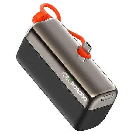 پاور بانک جیبی ولت از برند پرودو Porodo Pocket Volt 10000mAh Power Bank