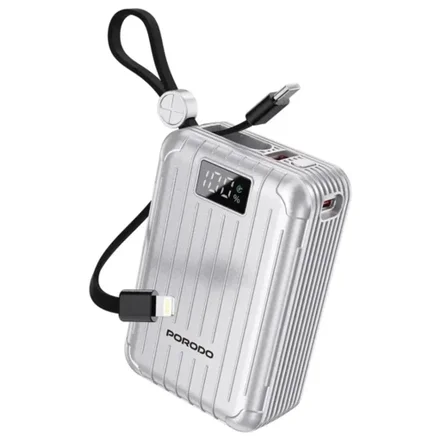 پاوربانک مدل Petite ظرفیت 20000 میلی آمپری پرودو Porodo Petite 20000mAh Power Bank