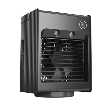 پنکه شارژی رومیزی مه پاش پرودو Porodo Air & Mist Portable Cooling Fan PDLSMFAN