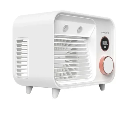 مینی پنکه شارژی رومیزی مه پاش پرودو Porodo Lifestyle Mini Mist Fan PDF853WH