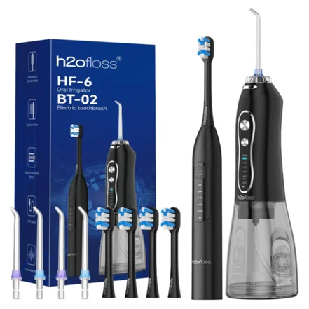 واتر جت و مسواک برقی H2ofloss مدل HF-6 BT-02