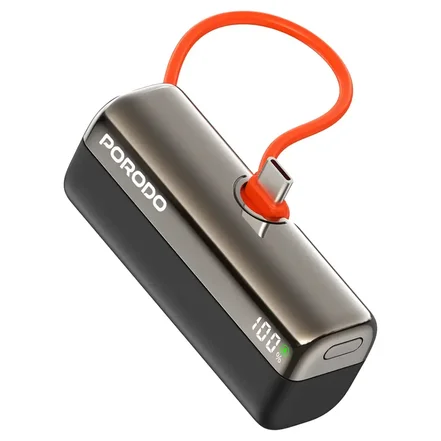 پاوربانک پاکت ولت پورودو Porodo Pocket Volt Power Bank