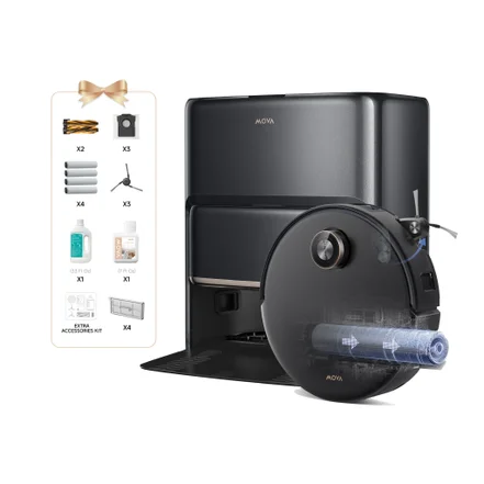 جارو رباتیک مووا MOVA Z60 Ultra Roller Complete