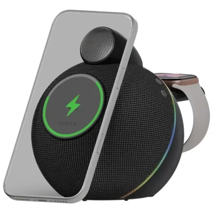 شارژر بی سیم Aira با اسپیکر لِولو Levelo Aira Wireless Charger With Speaker