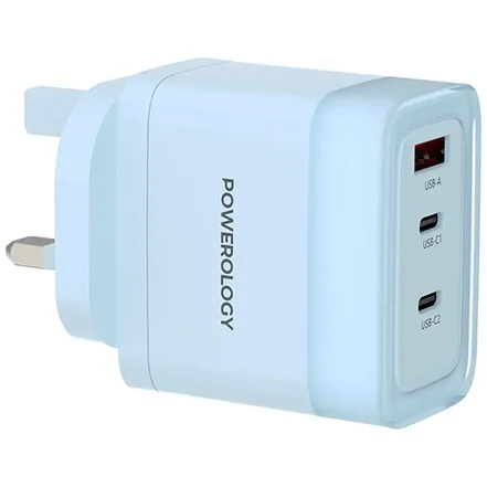 آداپتور شارژر پاورولوژی Powerology Lunex Series Fast Charging Adapter PD 65W