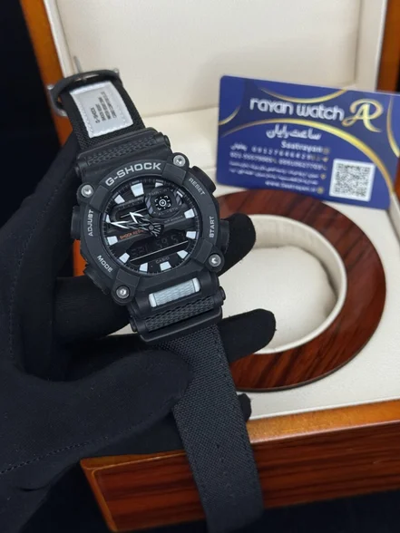 <em>ساعت</em> مچی <em>مردانه</em> کاسیو جی شاک فول مشکی‌ Casio G-shock GA-900