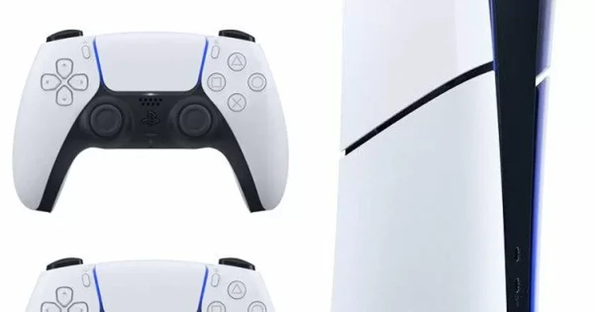 کنسول بازی سونی مدل PlayStation 5 Slim Digital Edition ظرفیت یک ترابایت ریجن 2015 به همراه دسته اضافه