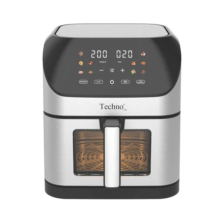 <em>سرخ</em>‌ <em>کن</em> بدون روغن 8 لیتری تکنو مدل TE‑555 ⭐ جشنواره تخفیف تکنو techno_air-fryer_te555