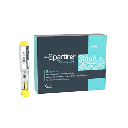 سرنگ آماده تزریق اسپارتینا 5 میلی گرم (4 عددی) + ویزیت رایگان پزشک