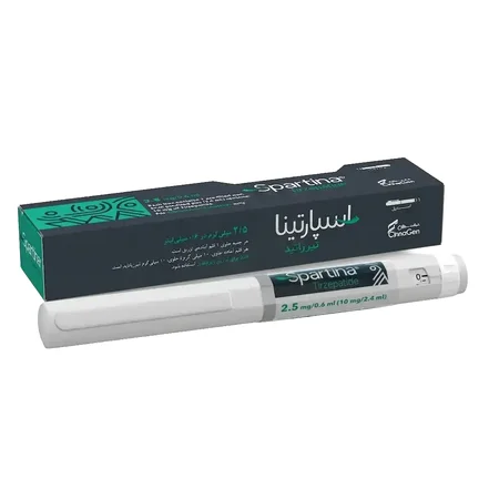 قلم اسپارتینا 2.5 میلی گرم + ویزیت رایگان پزشک