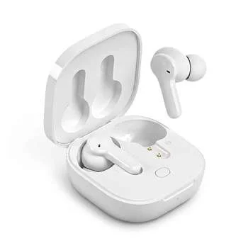 هدفون بلوتوثی کیو سی وای مدل T13 TWS با نویز کنسلینگ میکروفون (ENC)، درگاه شارژ USB Type-C، دارای میکروفون دوگانه، دارای قابلیت جداسازی صدا، مقاوم در برابر رطوبت و عرق