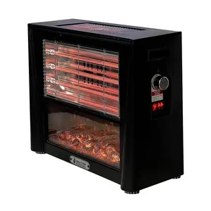 <em>بخاری</em> برقی شومینه بیستون مدل شومینه ای