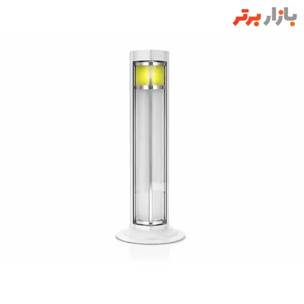 چراغ اضطراری شارژی و باتری خور؛ رومیزی و آویز دار + پنل شارژ خورشیدی کد 9693
