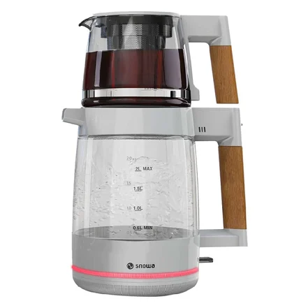 چای ساز شیشه ای اسنوا STM-GS1650WE
