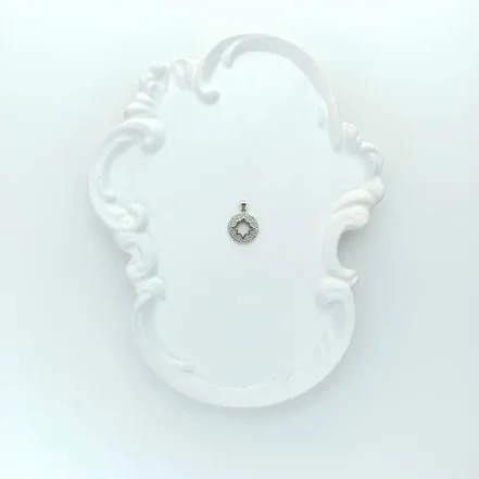 آویز نقره زنانه – طرح گمان – 2 گرم