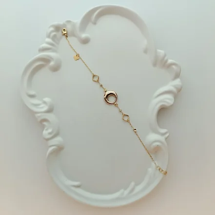 دستبند طلای ۱۸ عیار – طرح تیفانی