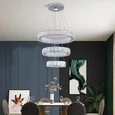 لوستر مدرن آویزی دایره