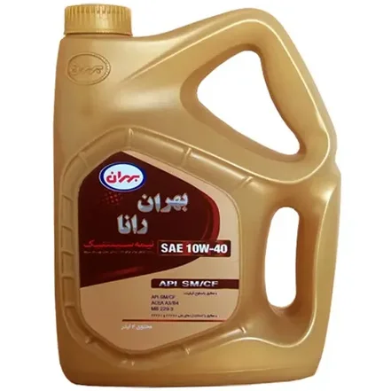 روغن موتور بهران رانا 10W40 SM نیمه سنتتیک چهار لیتری