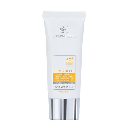 کرم ضد آفتاب ضد لک و روشن کننده SPF 50 انواع پوست اترنوسل
