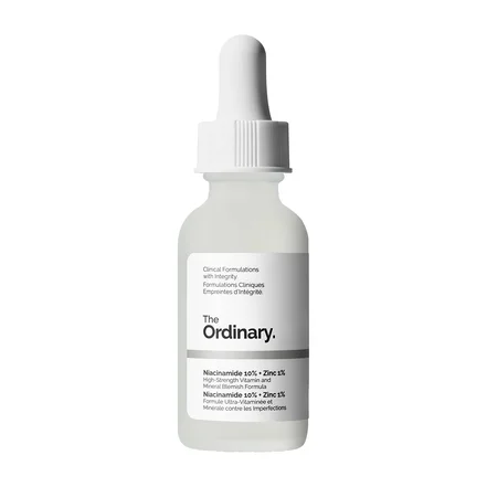 مایع سرم پوست ضد لک نیاسینامید 10% و زینک 1% اوردینری ارسال از 4 روز کاری آینده
