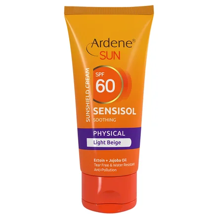 کرم ضد آفتاب ضد حساسیت فیزیکال  SPF 60 آردن