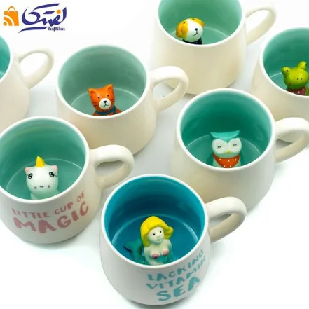 ماگ داخل عروسکی
