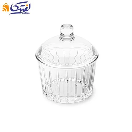 قندان شیشه ای الیسا آراد کد 1853H-4