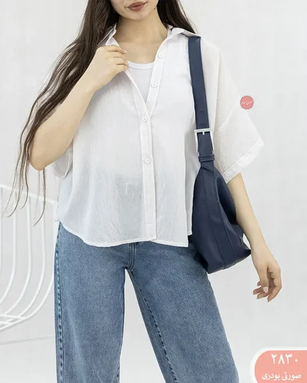 شومیز  پاگون شیشه ای 2830