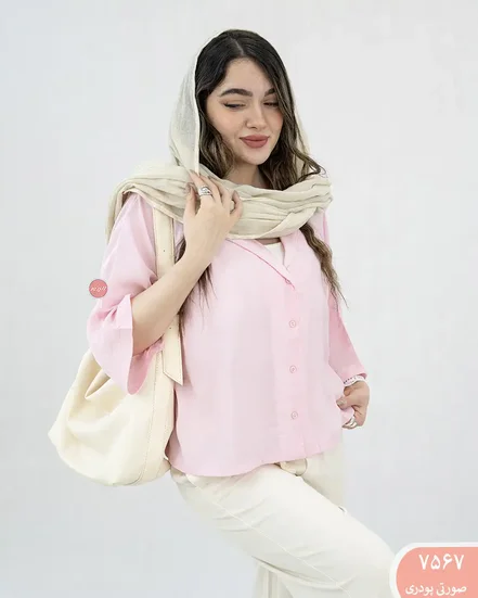 شومیز باکسی بیانکا 7567