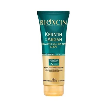 کرم موی داخل حمام کراتین و آرگان بیوکسین  Bioxcin Keratin & Argan