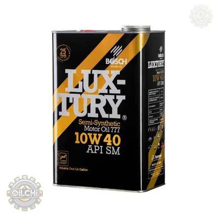 روغن خودرو بوش مدل لاکچری 10W40 SM حجم 4 لیتر