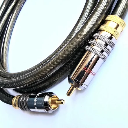 کابل 1 به 1 RCA های اند (مناسب ساب ووفر) Nakamichi NO535