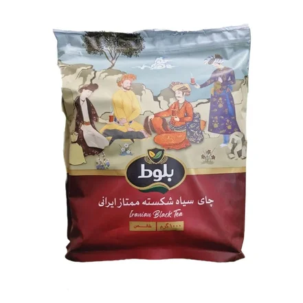 چای سیاه شکسته ممتاز ایرانی بلوط وزن 1 کیلوگرم