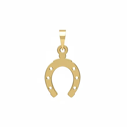 آویز زنانه طلا ۱۸ عیار نعل کد PA1-12967 شگفت انگیز های مدوپد