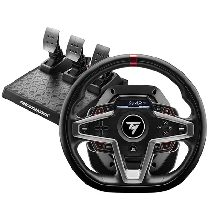 فرمان و پدال تراستمستر مدل Thrustmaster T248 با لگوی پلی استیشن