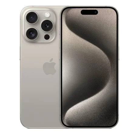 گوشی موبایل اپل iPhone 15 ProMax دست دوم رنگ Natural Titanium حافظه 512 گیگ بدون رجیستر ZA/A