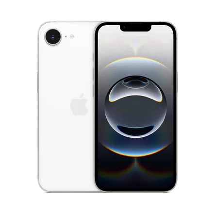 گوشی موبایل اپل iPhone 16e رنگ سفید (white) حافظه ۲۵۶ گیگ نات اکتیو پارت نامبر CH/A بدون رجیستری